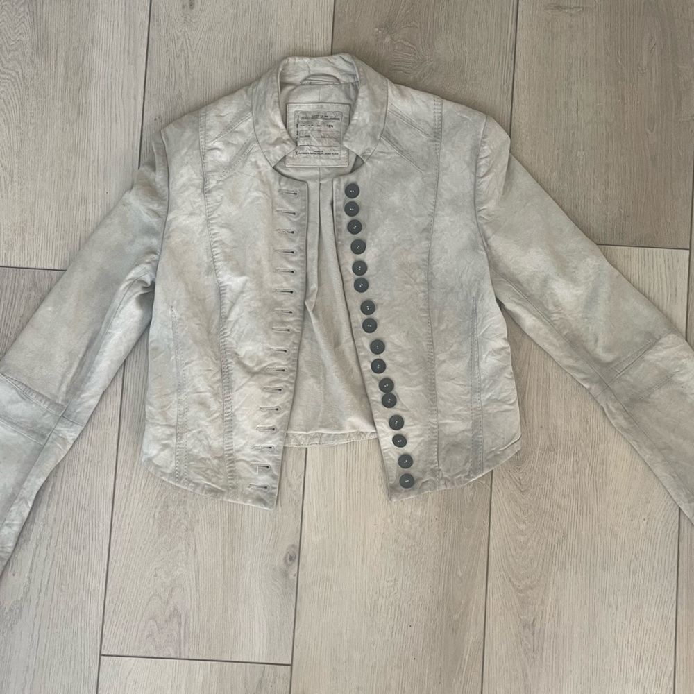 Allsaints Leather Lowe Jacket